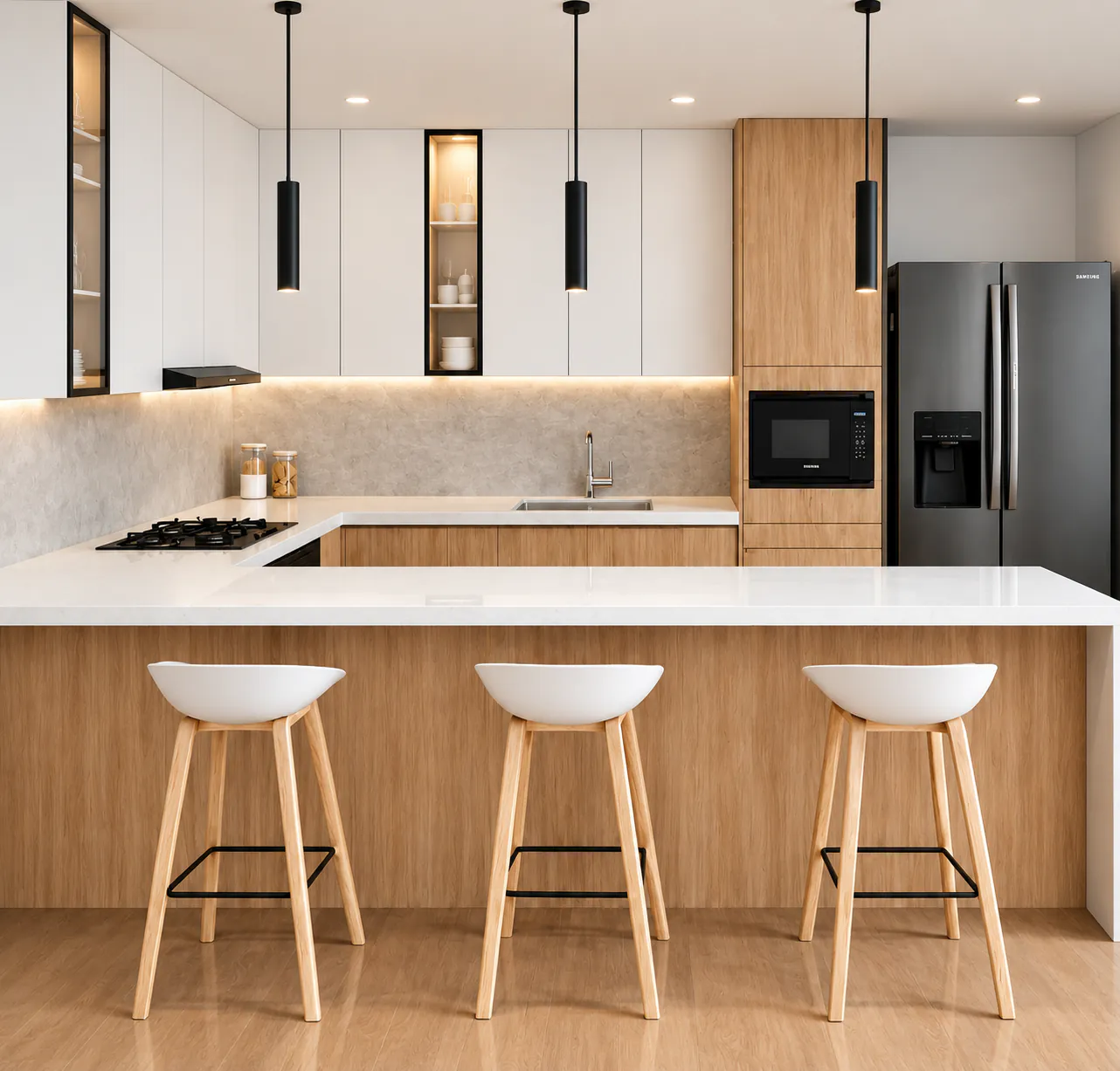 Cocina contemporánea de Aria II