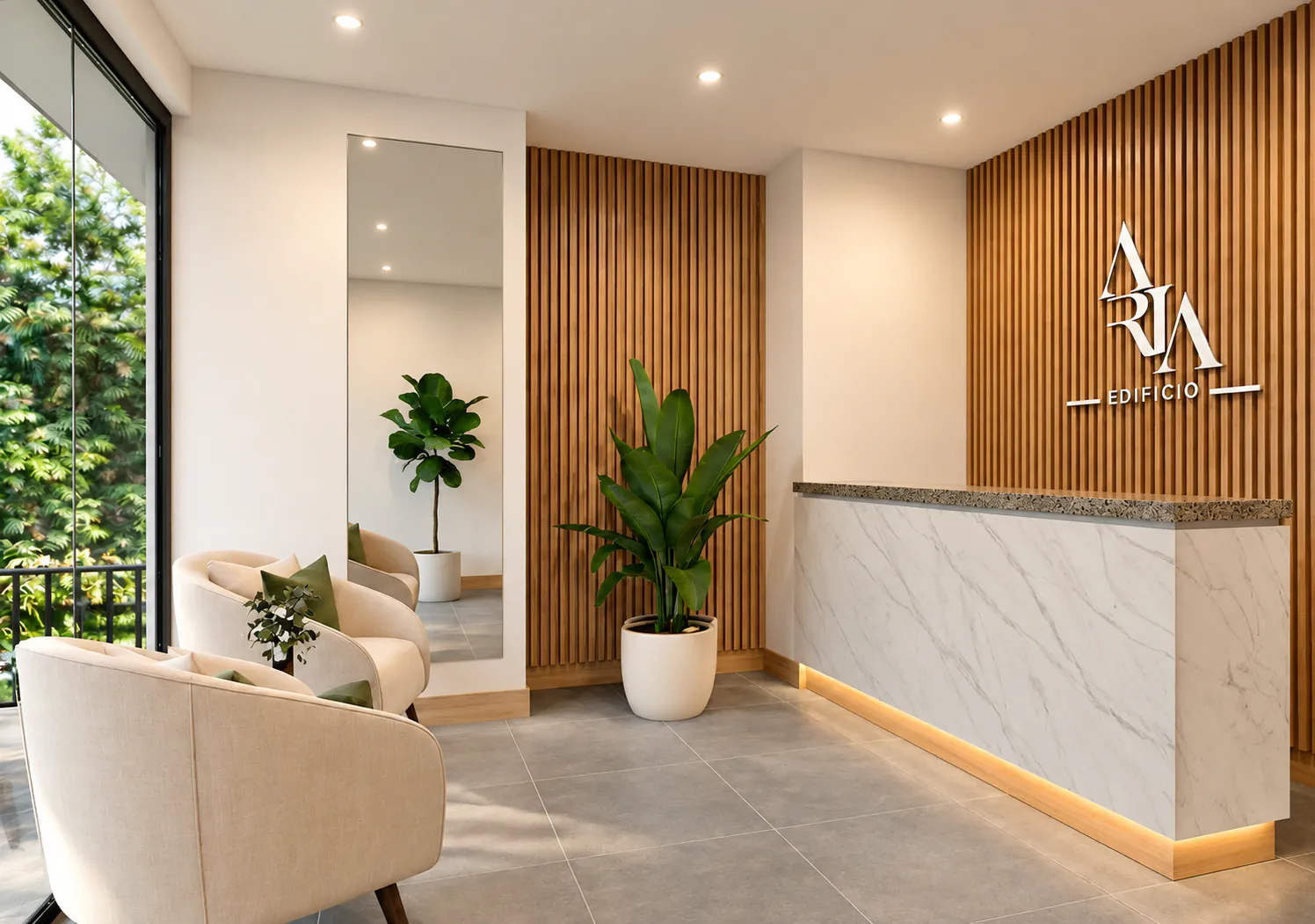 Ambiente interior de Aria II